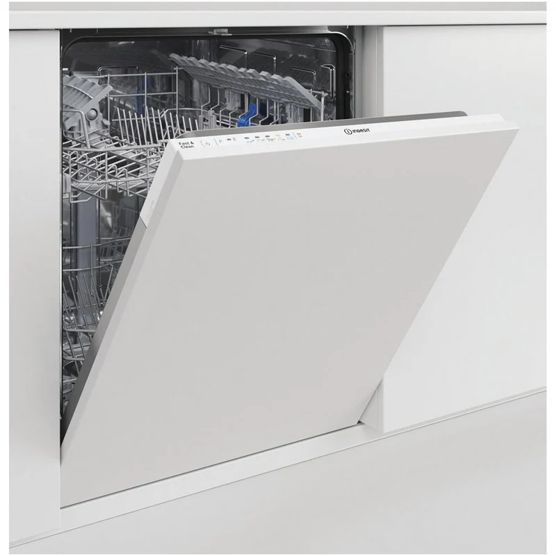 Indesit D2IHL326UK Full Size Integrated Dishwasher with 14 Place Settings White - Image 2