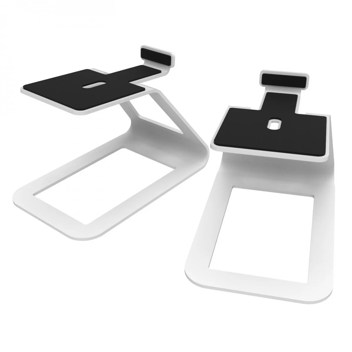 Kanto ORA4 140W Powered Reference Desktop Speakers with Bluetooth & SE4 Elevated Speaker Stands White - Image 12
