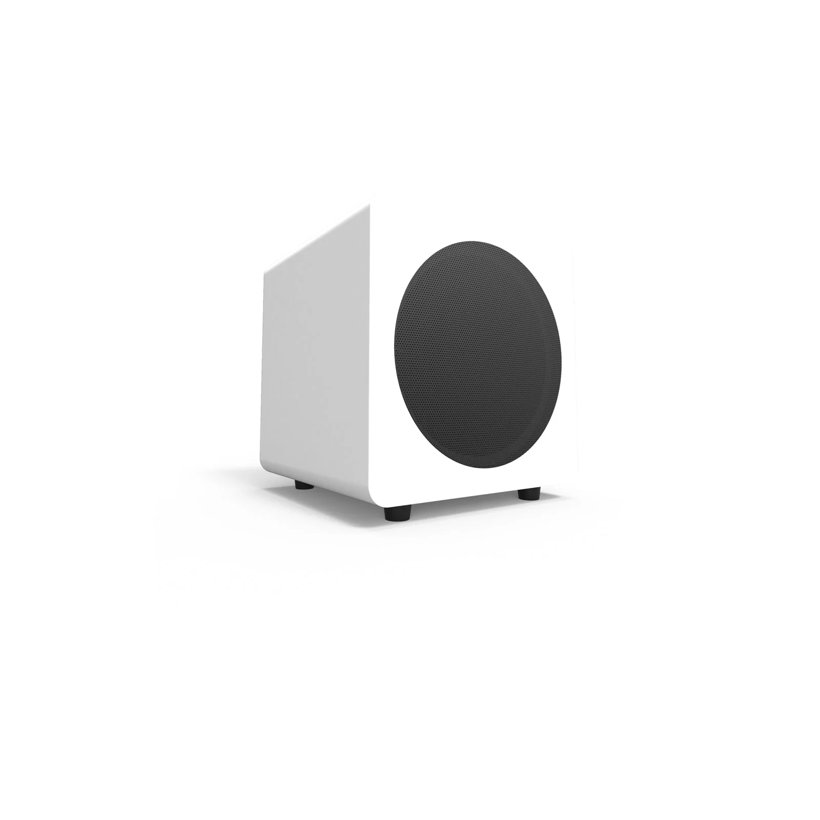 Kanto SUB8 Vinyl Subwoofer Matte White - Image 2