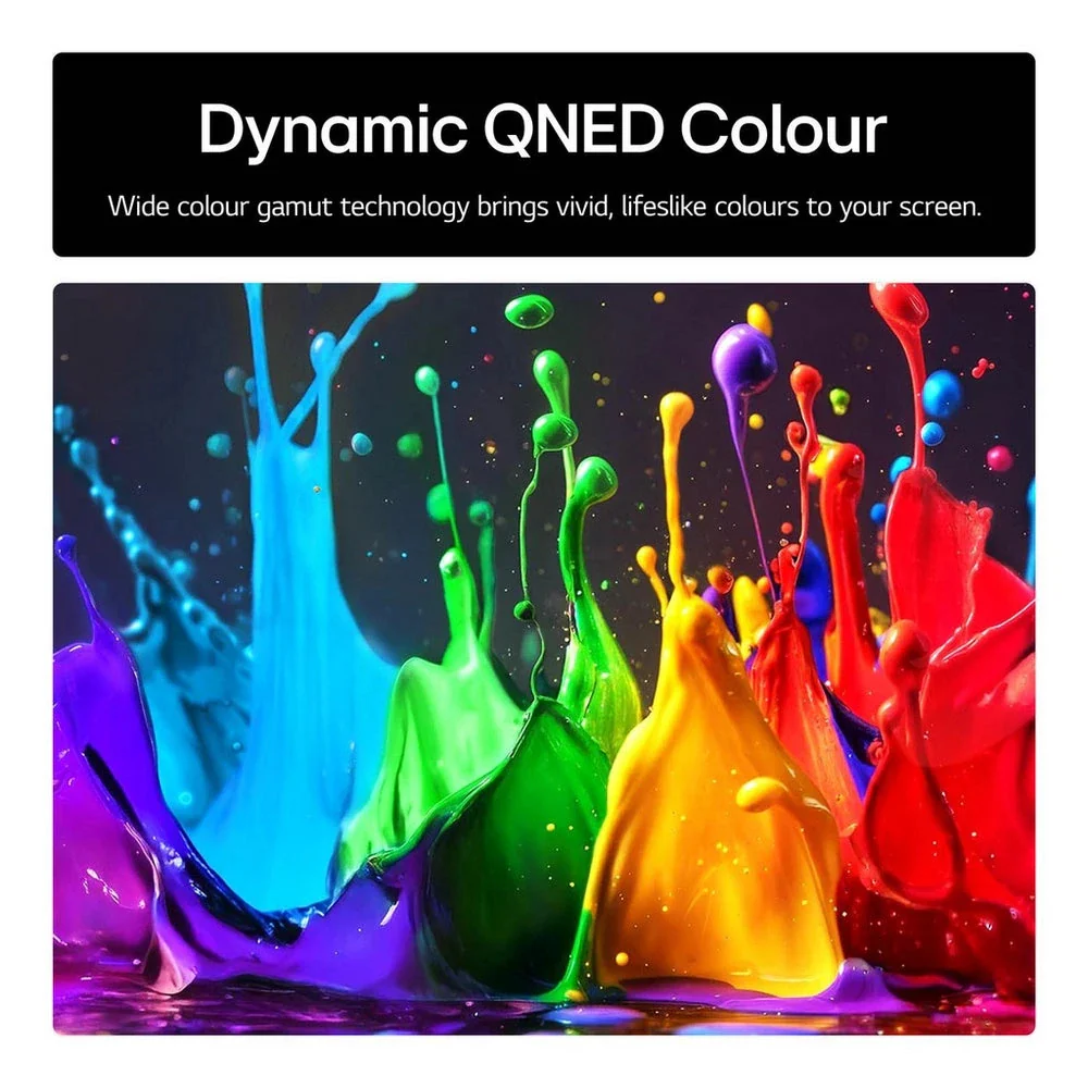 LG 43QNED84A6C 43 Inch QNED AI QNED84 HDR 4K Ultra HD Smart TV - Image 6