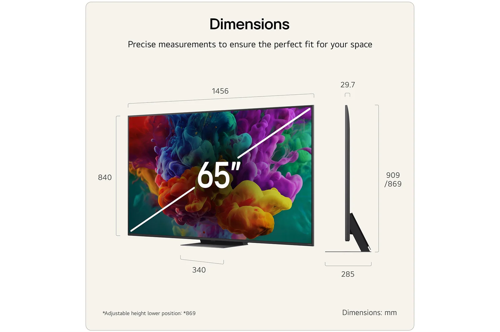 LG 75QNED87B6A 75 Inch QNED evo Mini LED AI QNED87 4K Ultra HD HDR Smart TV 2026 - Image 3