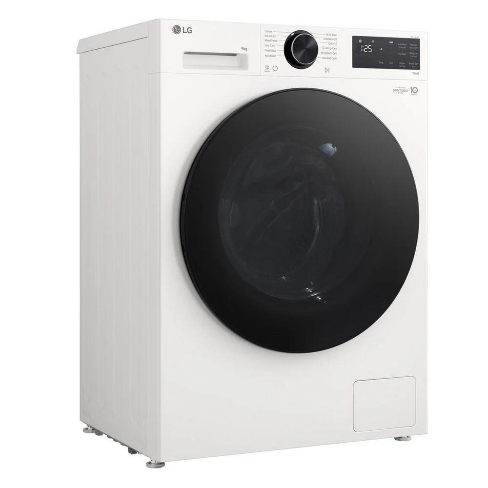 LG F2X50S9TWB VX50 Series 9kg 1200 Spin WiFi Enabled Front Load Washing Machine White - A Rated - Image 7