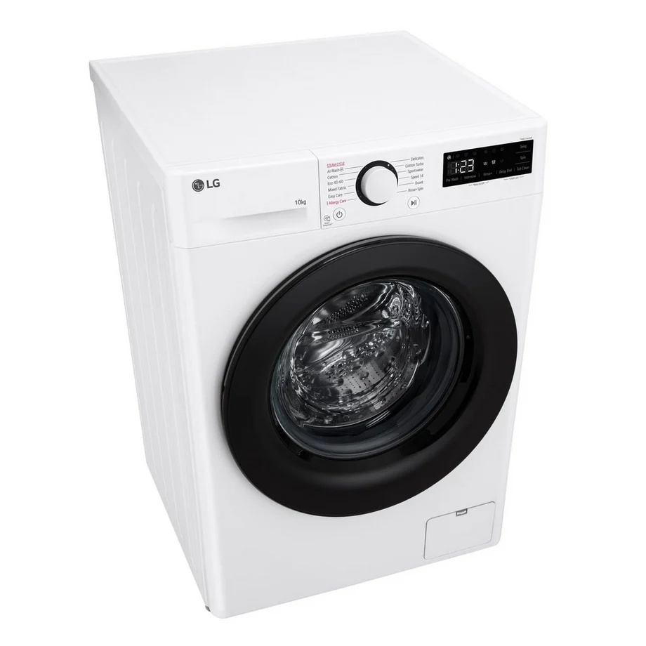 LG F4Y510WBLN1 10kg Steam 1400 Spin Freestanding Front Load Washing Machine White - A Rated - Image 12