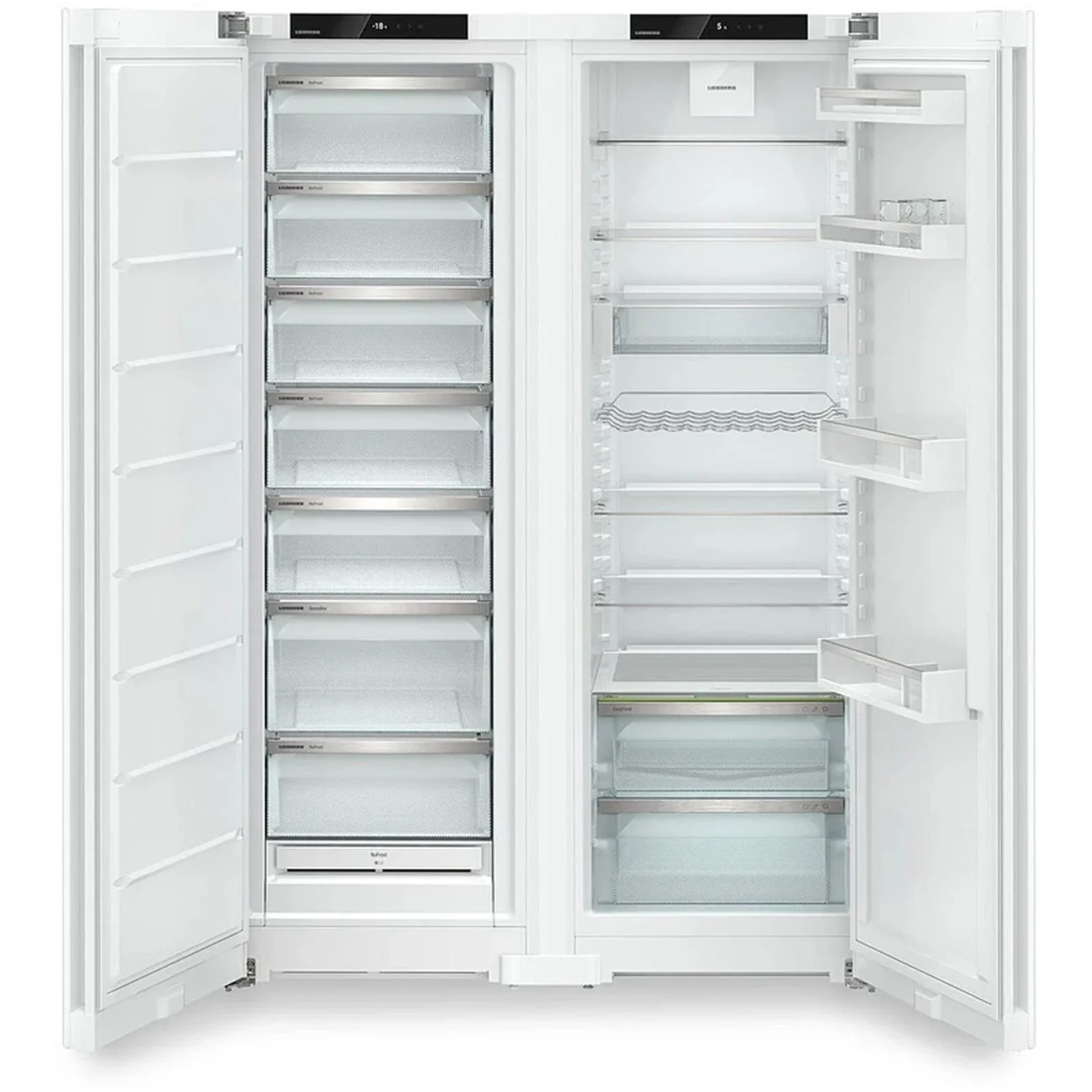 Liebherr Plus XRF5220 667L Freestanding Easy Fresh No Frost Side by Side Fridge Freezer White - Image 3