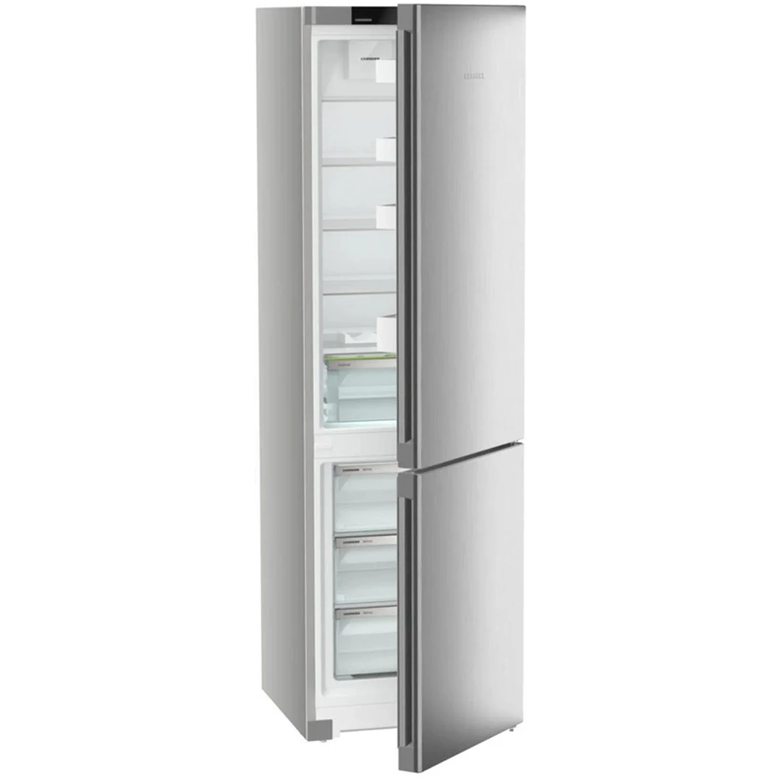 Liebherr Pure CNSFD5703 60cm 369L No Frost Fridge Freezer Silver - Image 3