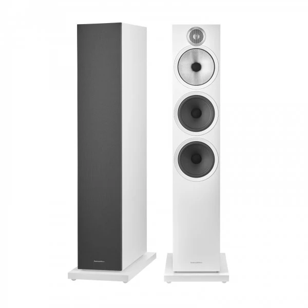 Marantz PM6007 Integrated Amp & CD6007 CD Player Silver with Bowers & Wilkins 603 S3 Speakers White - Image 3