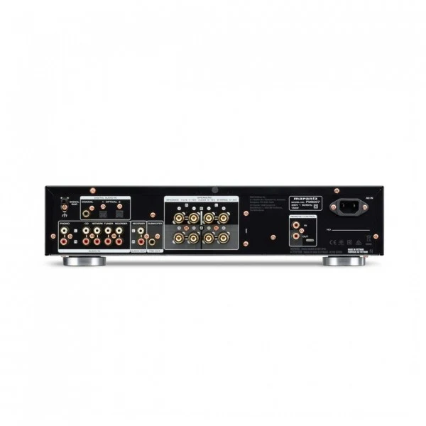 Marantz PM6007 Integrated Amp & CD6007 CD Player Silver with Bowers & Wilkins 606 S3 Speakers White - Image 7