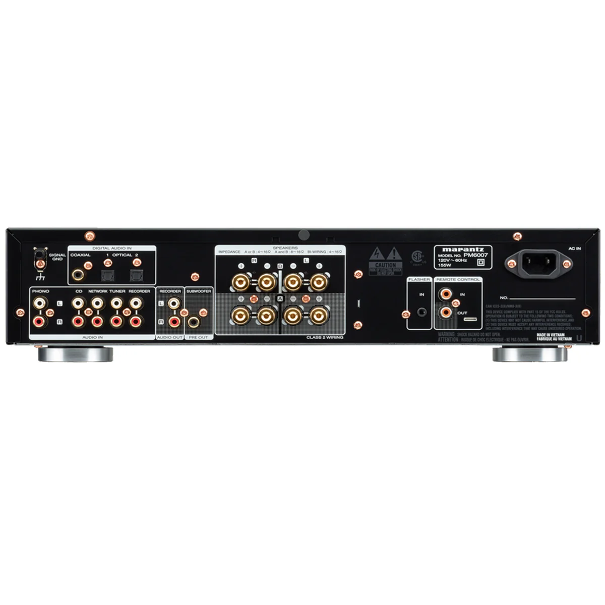 Marantz PM6007 Integrated Amplifier With Sabre R Bookshelf Walnut Speakers Pair HiFi Package - Image 3