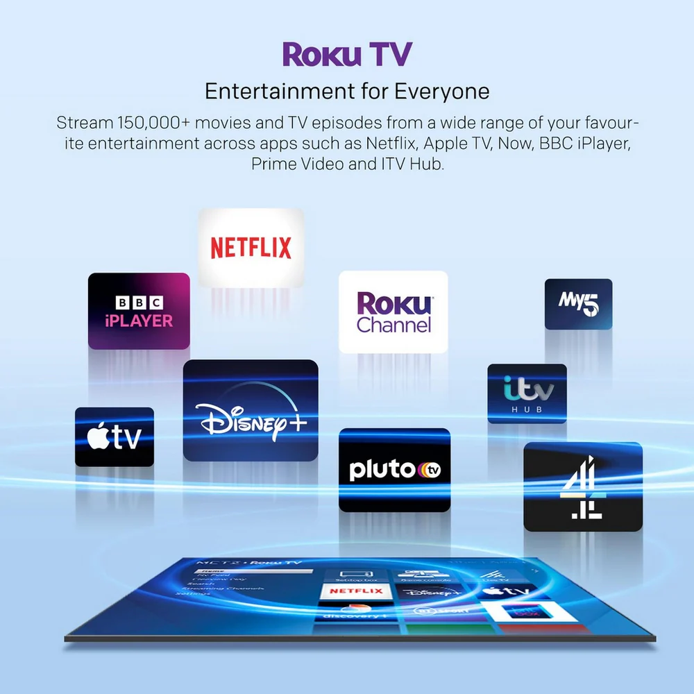 Metz 50MRF6000ZUK 50 Inch MRF6000Z 4K Ultra HD HDR DLED Smart TV with Freely - Image 3