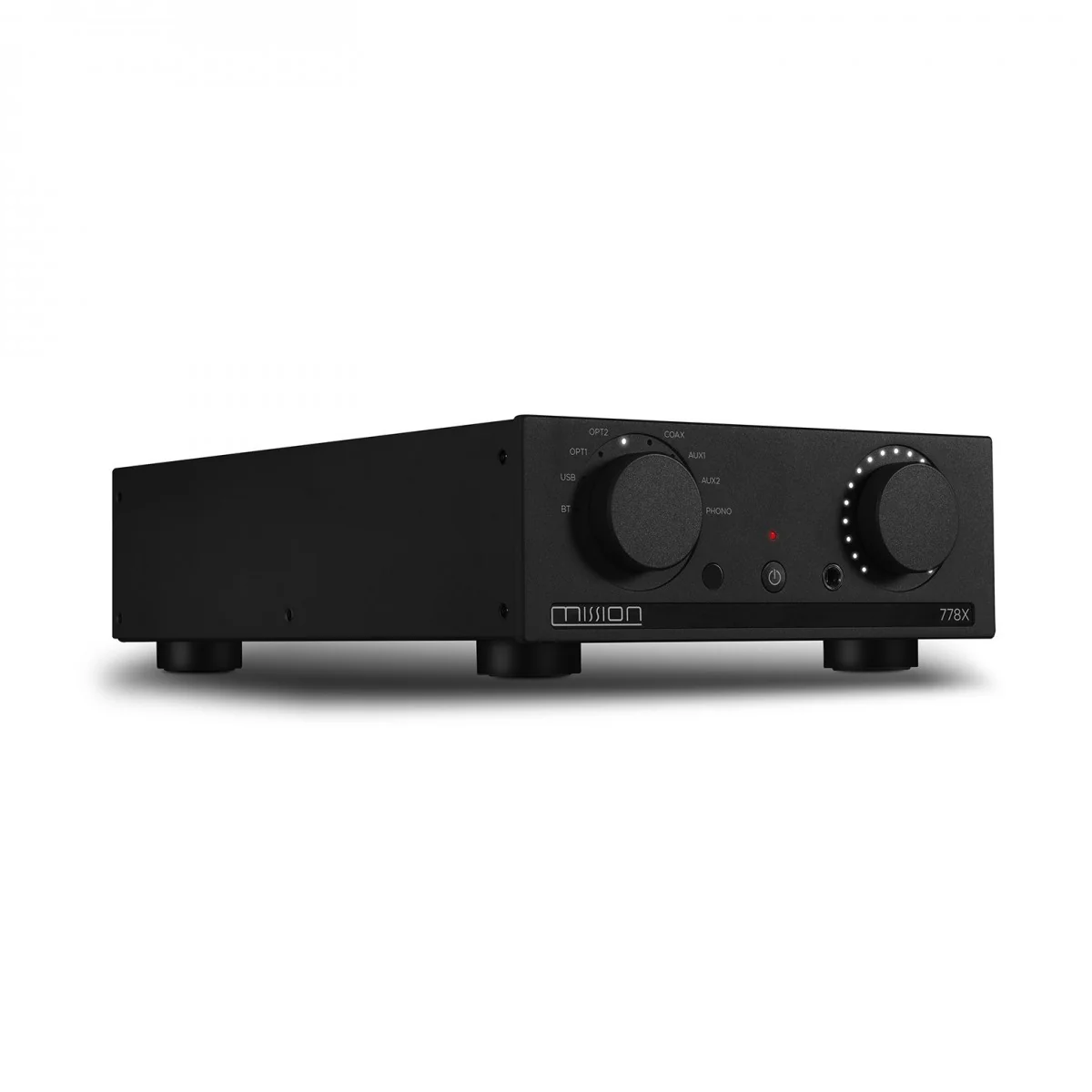 Mission 778X Integrated Amplifier with Bowers & Wilkins 607 S3 Bookshelf Speakers Pair - Black - Image 2