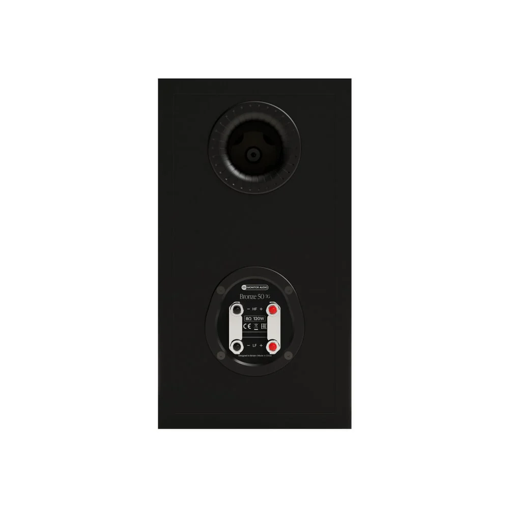 Monitor Audio Bronze 50 7G Two-Way Bookshelf Speakers Pair Black - Image 3