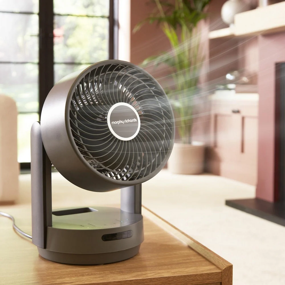 Morphy Richards 820002 Air Flex 6 Inch Circulating Desktop Fan with Remote Control Grey - Image 5