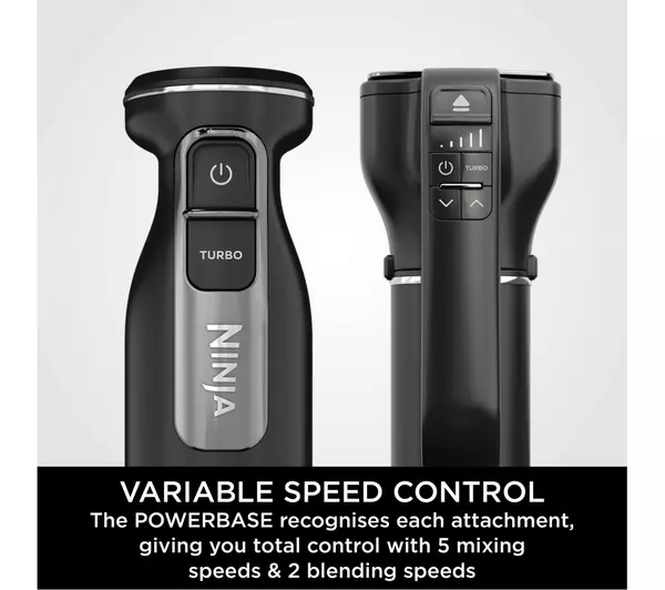Ninja CI090UK Foodi 2-in-1 Hand Blender & Mixer Black - Image 11