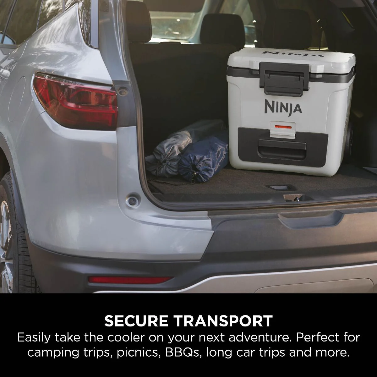 Ninja FB230UKWH FrostVault 30QT 28L Wheeled Cooler with Dry Zone Cloud White - Image 9