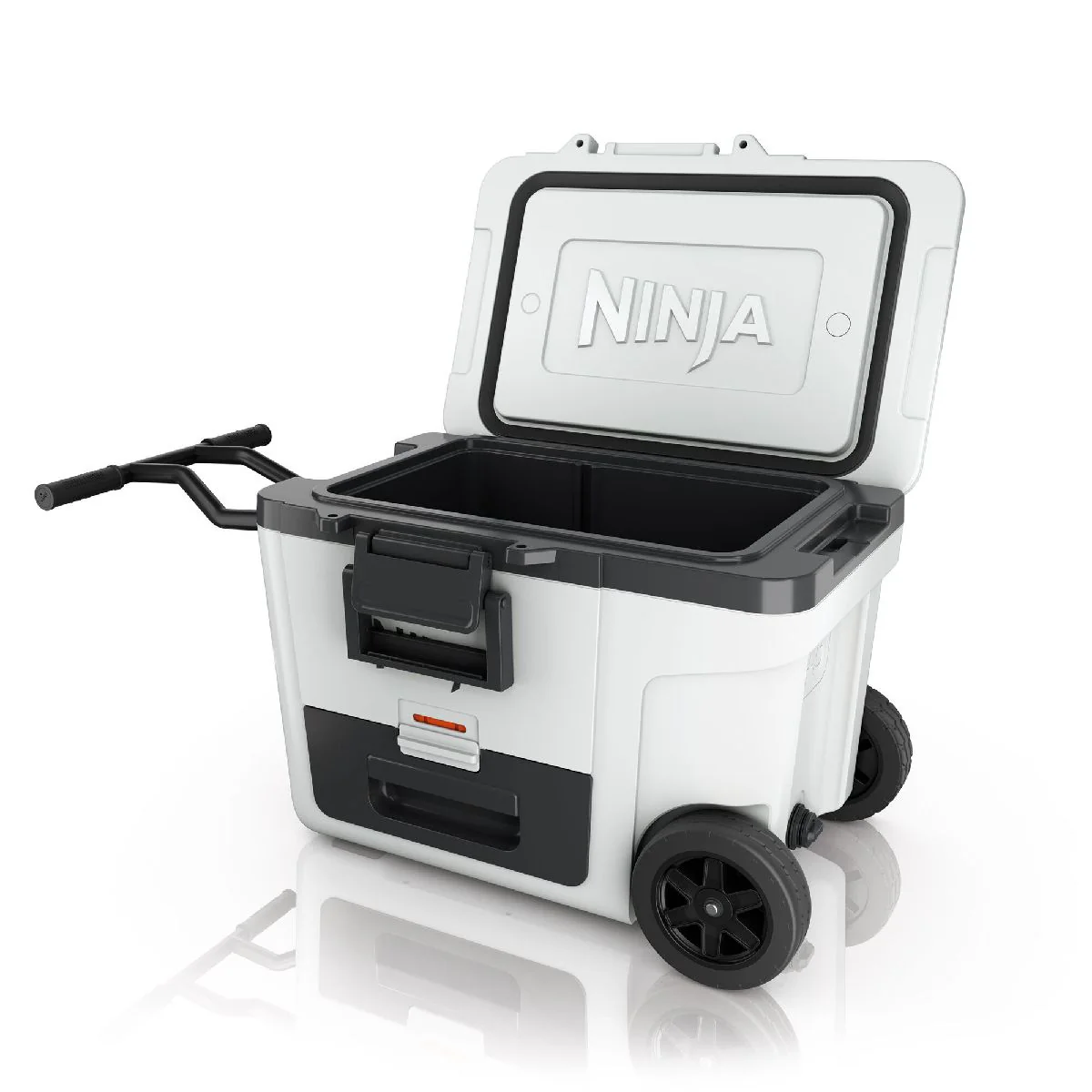 Ninja FB245UKWH FrostVault 45QT 42L Wheeled Cooler with Dry Zone Cloud White - Image 3