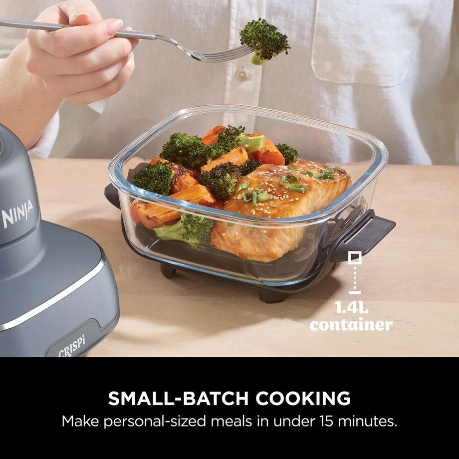 Ninja FN101UKGY CRISPi 4 in 1 Portable Glass Air Fryer Cyber Space - Image 10