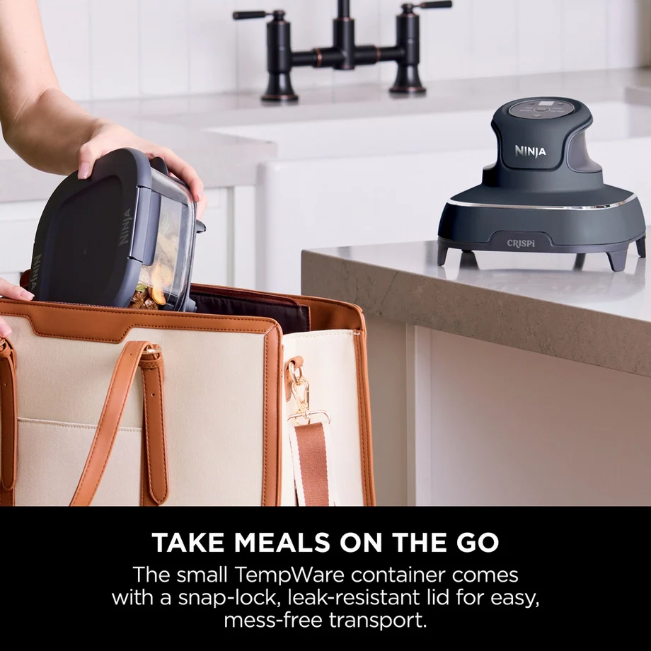 Ninja FN101UKGY CRISPi 4 in 1 Portable Glass Air Fryer Cyber Space - Image 14