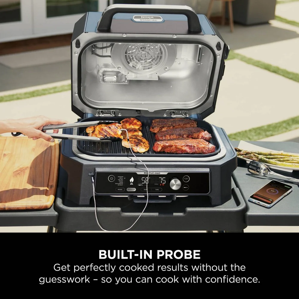 Ninja Woodfire Pro Connect XL Electric BBQ Grill and Smoker OG901UK - Clearance - Image 14