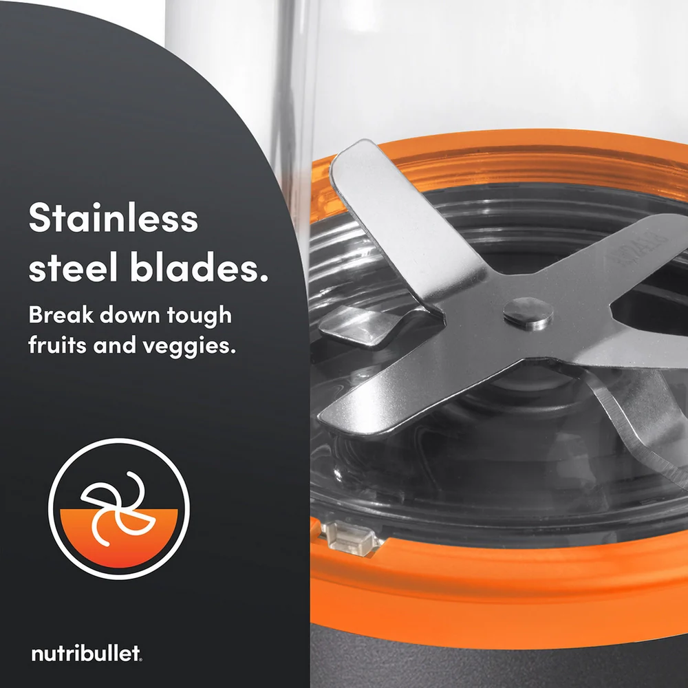 Nutribullet 900 Series McLaren F1 Team Edition Portable Blender 2775 - Grey - Image 6