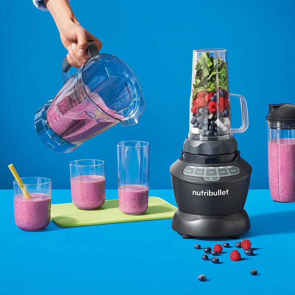 Nutribullet Blender Combo 1200W Power 02147 - Dark Grey - Image 8