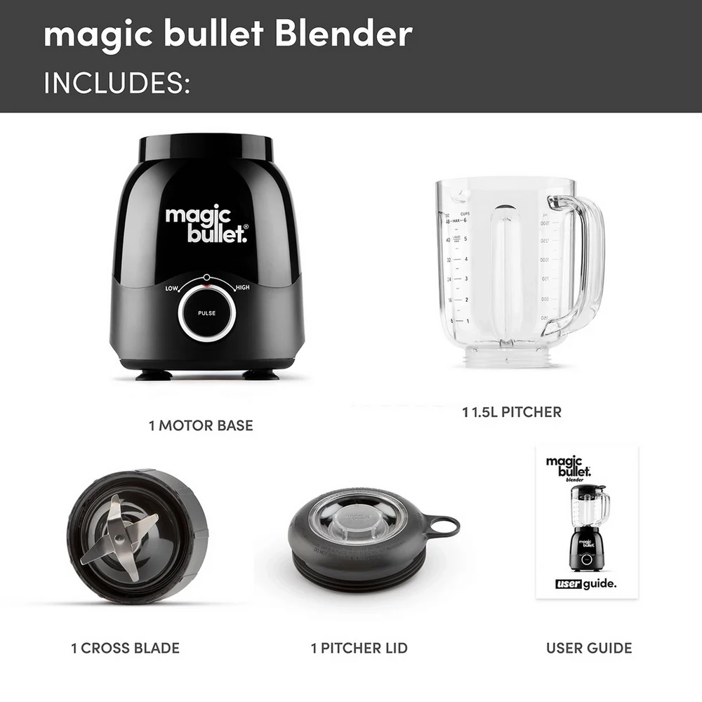 Nutribullet Magic Bullet Blender 02643 - Black - Image 4