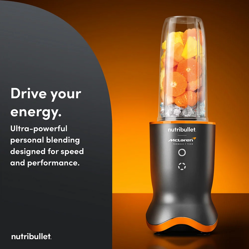 Nutribullet Ultra 1200 McLaren F1 Team Edition Portable Blender 2776 - Grey - Image 3