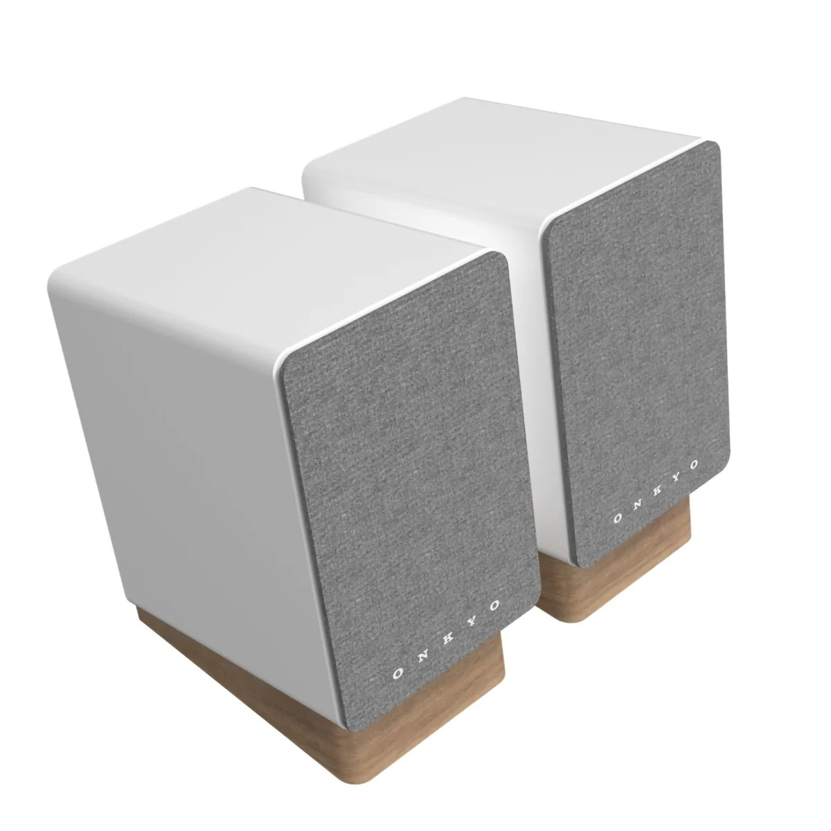 Onkyo Creator Series GX-10DB Active Bookshelf Speakers Pair - White - Image 5