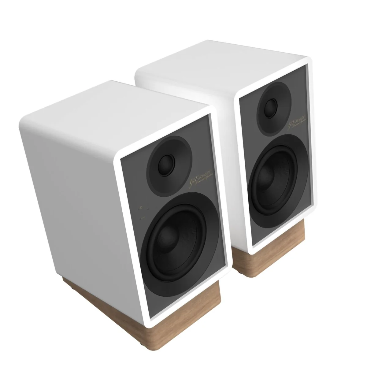 Onkyo Creator Series GX-30ARC Active Bookshelf Speakers Pair - White - Image 5