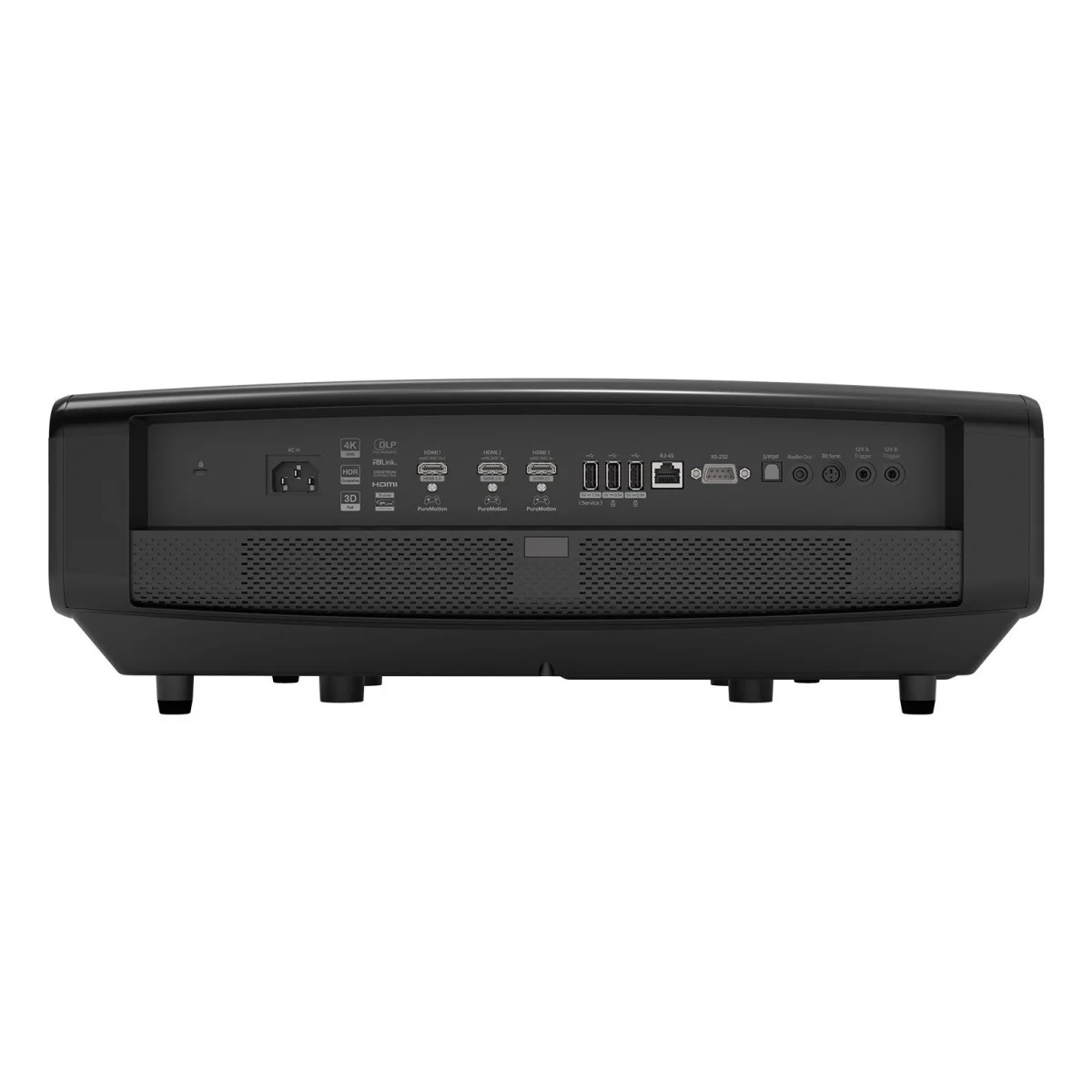 Optoma UHZ68LV DLP Dual Laser 4K Ultra HD HDR Projector Black - Image 4