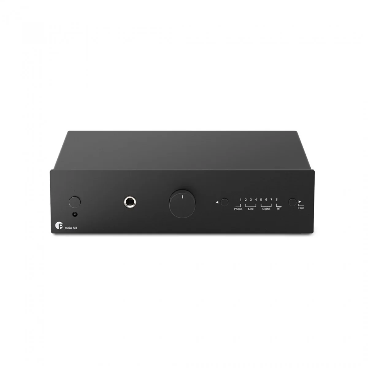 Pro-Ject Colourful Audio System 2 with Debut EVO 2 Turntable MaiA S3 Amplifier and Speaker Box 5 S2 Speakers - Satin Black - Image 7