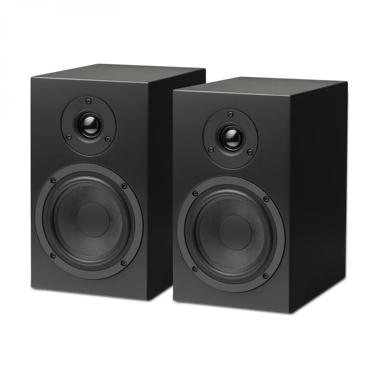 Pro-Ject Colourful Audio System 2 with Debut EVO 2 Turntable MaiA S3 Amplifier and Speaker Box 5 S2 Speakers - Satin Black - Image 9
