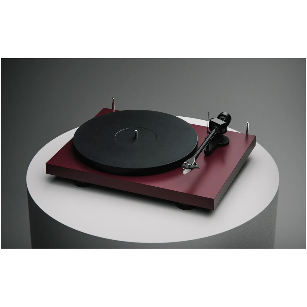 Pro-Ject Debut EVO 2 Turntable Satin Wine Red - Image 14