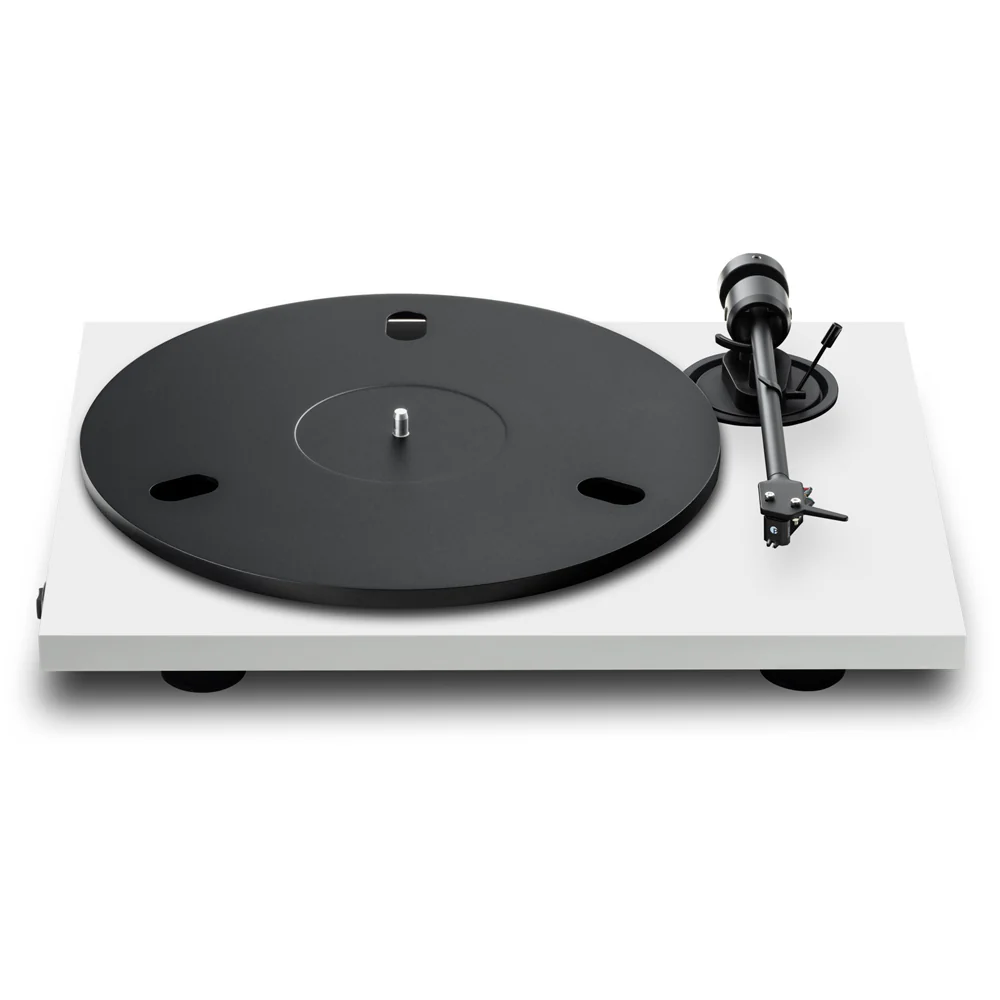 Pro-Ject E1.2 Plug and Play Audiophile Grade Manual Turntable White - Image 2