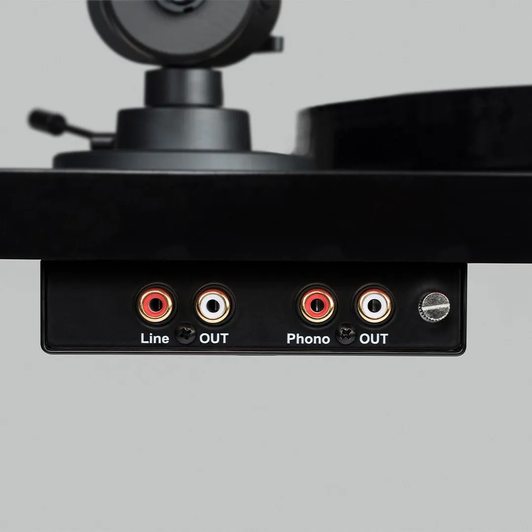 Pro-Ject E1 BT Bluetooth Belt Driven Turntable with Built-in Phono Preamp - White - Image 3