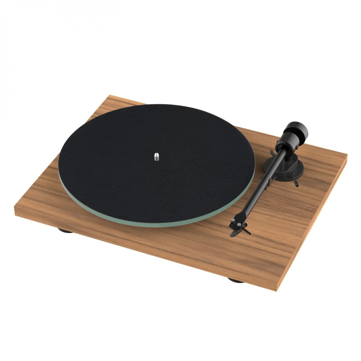 Pro-Ject T1 EVO Belt Driven Standard Turntable Walnut - Image 3