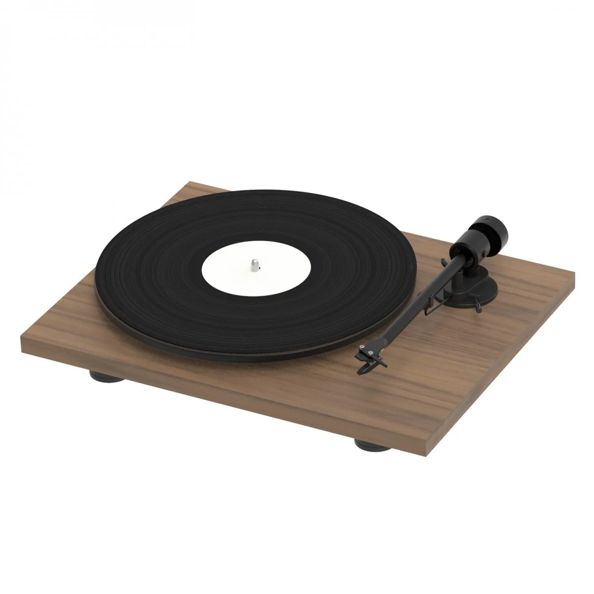 Pro-Ject T1 EVO BT Bluetooth Belt Driven Turntable with Built-In Switchable Phono Preamp Walnut - Image 3