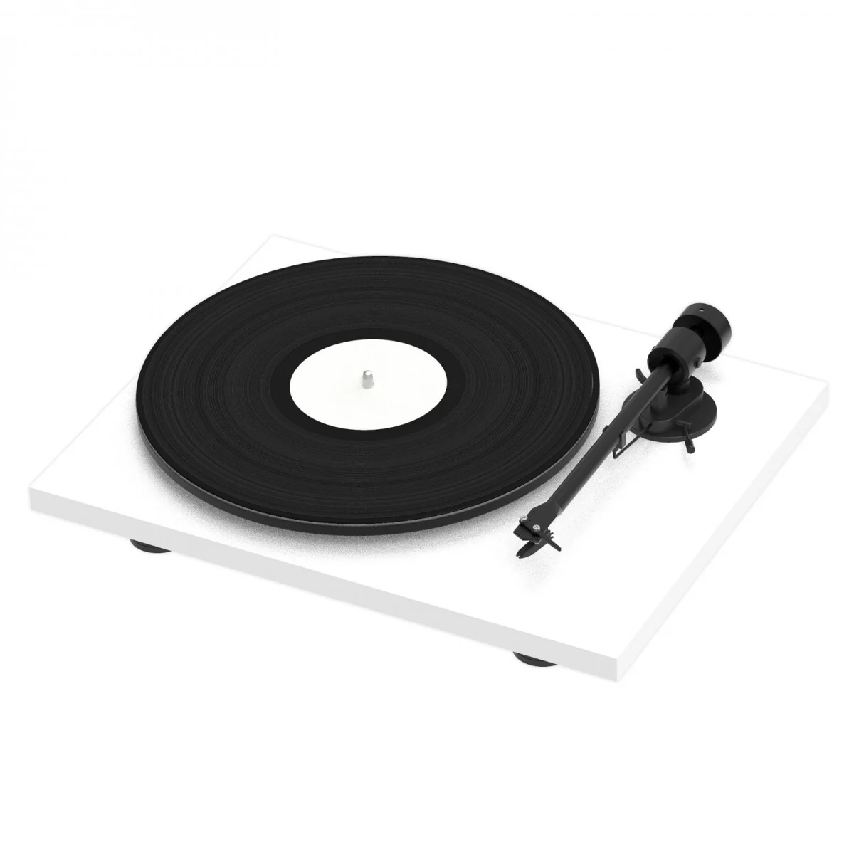 Pro-Ject T1 EVO BT Bluetooth Belt Driven Turntable with Built-In Switchable Phono Preamp White - Image 2