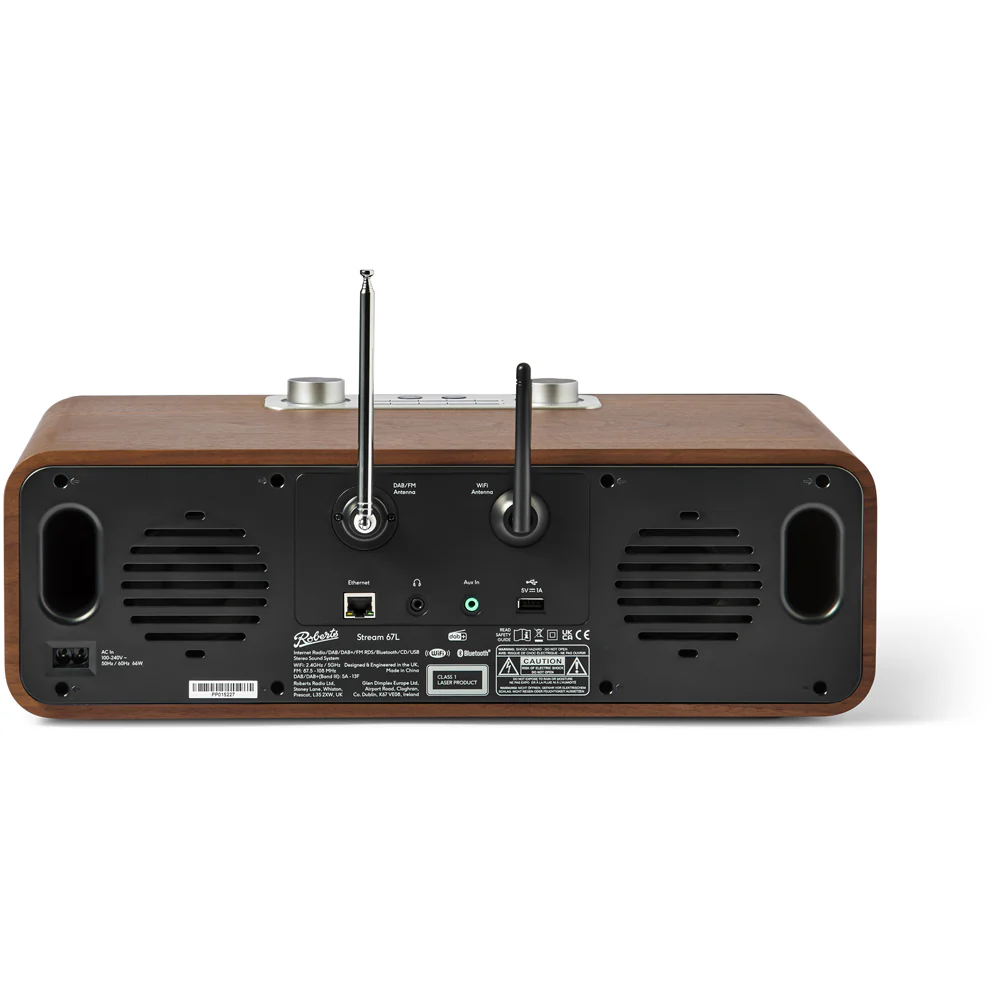 Pro-Ject T1 EVO Phono Turntable and Roberts Stream 67L All In One Smart Music System Walnut HiFi Package - Image 5