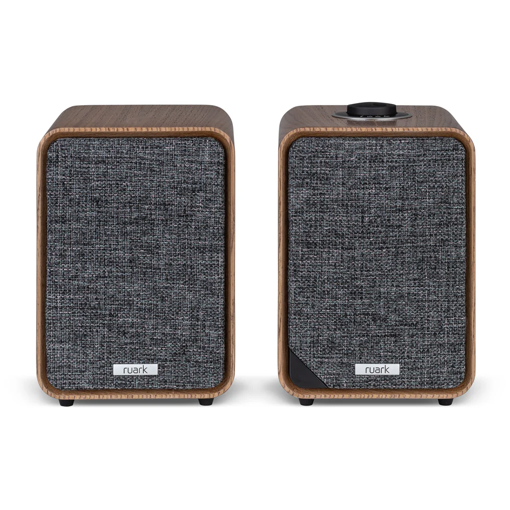 Pro-Ject T1 EVO Standard Turntable with Ruark MR1 MK3 Active Bluetooth Speakers & RS1 Subwoofer Walnut - Image 12
