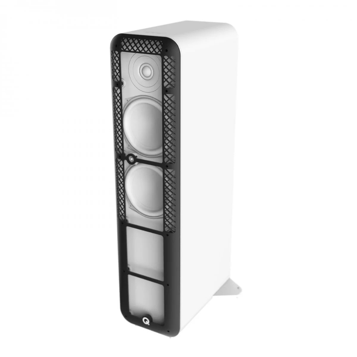 Q Acoustics M40 Powered Bluetooth Floorstanding Speakers Pair White - Image 15