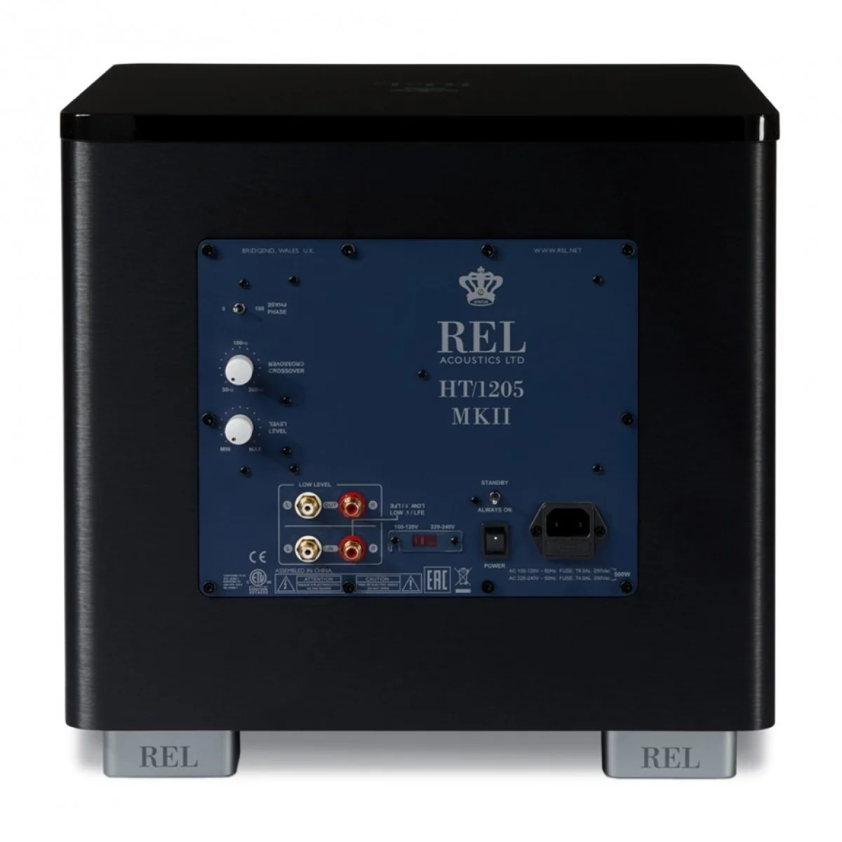 REL HT 1205 MKII 500 Watt Subwoofer - Black - Image 3