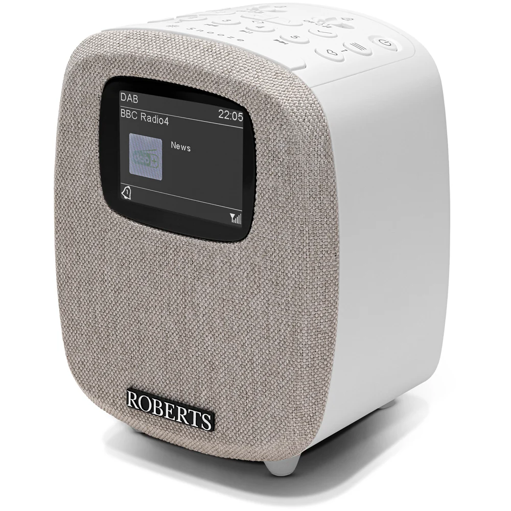Roberts Ortus 5 DAB DAB+ FM RDS Bedside Radio with Bluetooth White - Image 4