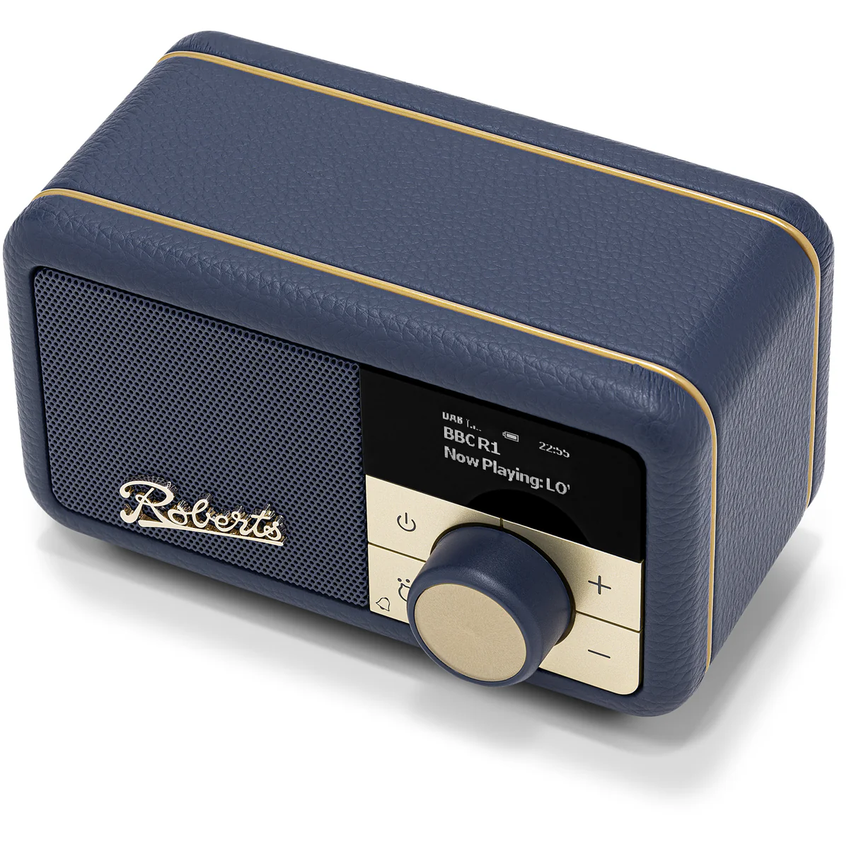 Roberts Revival Petite 2 DAB DAB+ Bluetooth Rechargeable Digital Radio Midnight Blue - Image 4