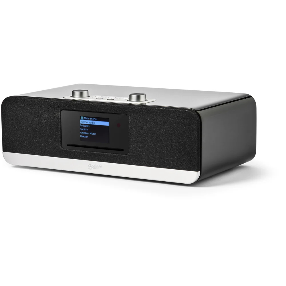 Roberts Stream 67L Bluetooth Sound System with CD Player and Internet DAB+ Radio - Black - Image 2