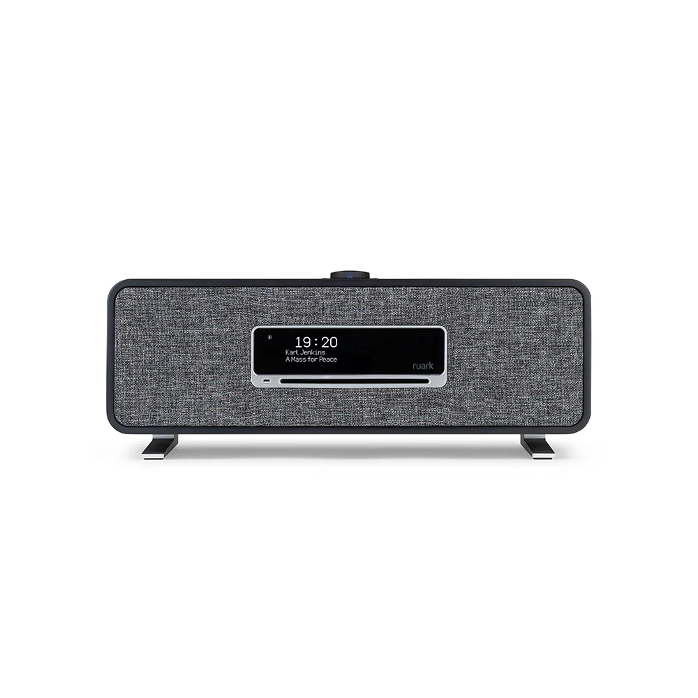 Roberts Stylus Luxe Direct Drive Turntable and Ruark R3s Music System Charcoal HiFi Package - Image 3