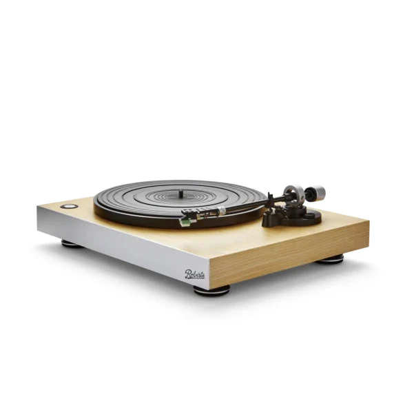 Roberts Stylus Luxe Direct Drive Turntable and Ruark R410 Integrated Music System HiFi Package Grey - Image 9