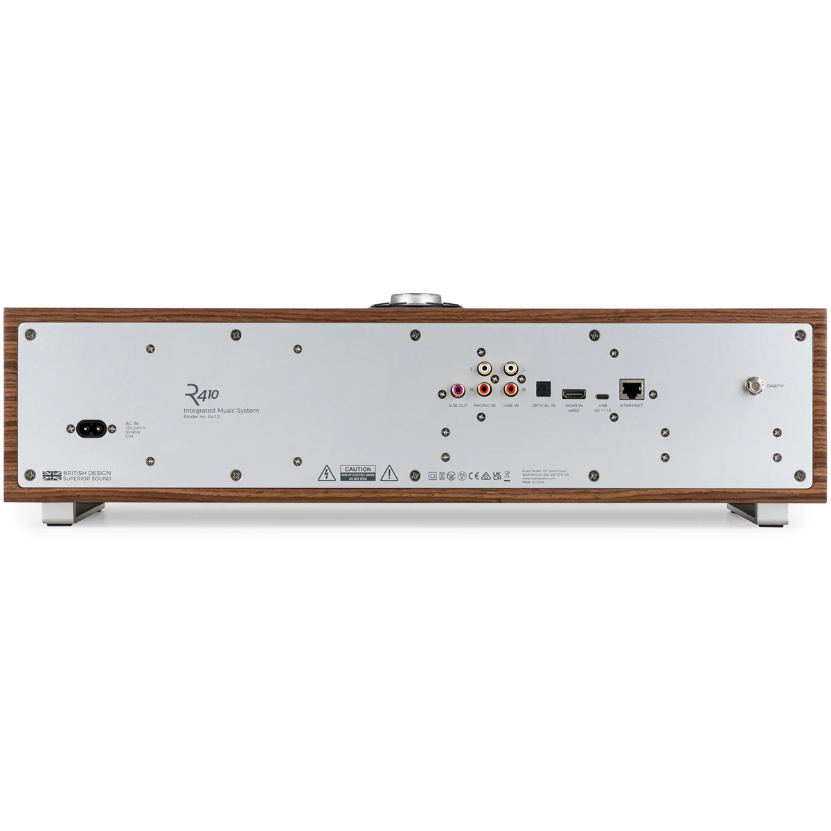 Ruark R410 Integrated Music System Fused Walnut - Image 4