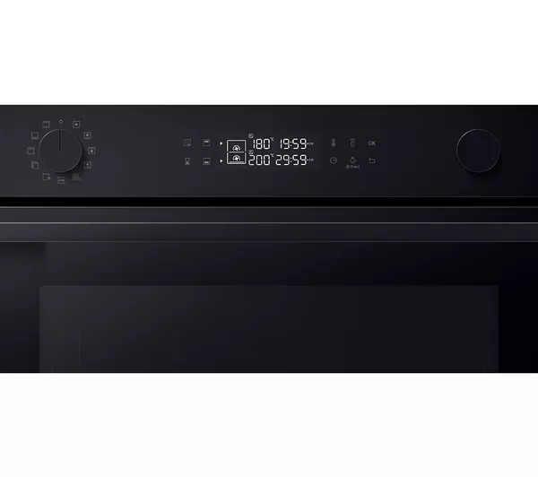 Samsung NV7B44205AK Series 4 Dual Cook 59.5cm Electric Smart Built in Single Oven in Black - Image 2
