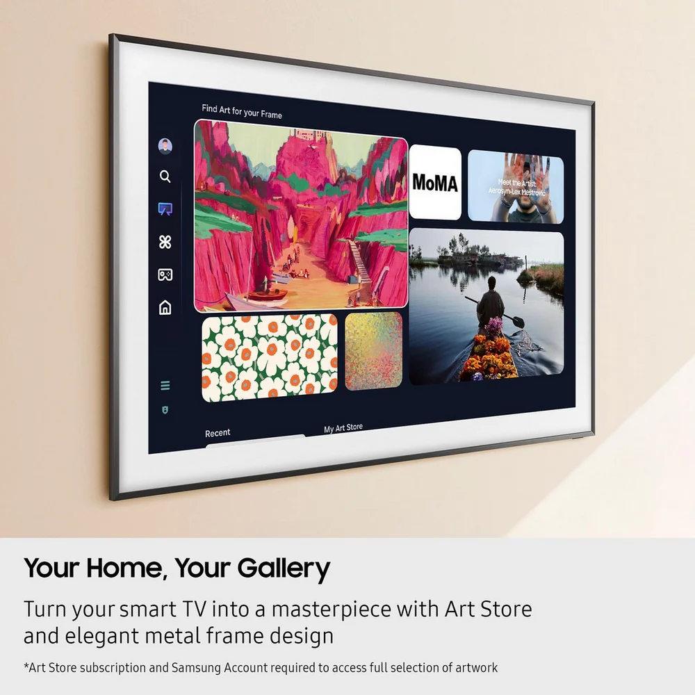 Samsung QE85LS03FWUXXU 85 Inch The Frame Pro LS03FW Art Mode Neo QLED 4K Vision Ultra HD HDR Smart AI TV - Image 10