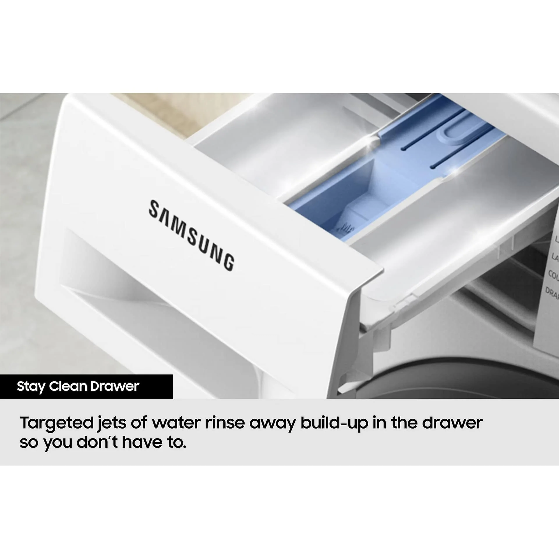 Samsung Series 5 AI Energy WW10FG5U34AEEU 10kg WiFi Connected Washing Machine with 1400 Spin White - A Rated - Image 9